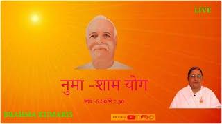 Meditation Live 18/09/2024 शक्तिशाली नुमा-शाम योग BRAHMA KUMARIS JHANDAPUR, SBD (Controlling Mind)