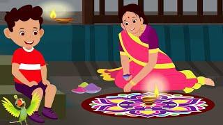 Dipoka Tevhar Diwali, दीपो का त्योहर दिवाली, Hindi Rhymes for Kids and Diwali Song