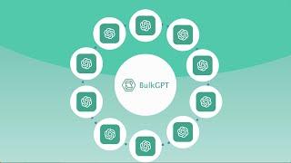 Introducing BulkGPT - The fastest way to bring your ChatGPT workflow to mass production.