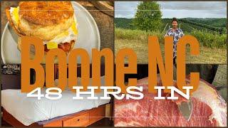 What To Do In Boone NC / Dinner in the Gap / Blue Ridge Mountains/ Mountain Trip / Fall Travel/ NC