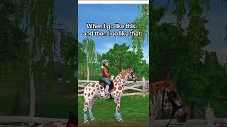 Something's wrong with my legs!  | #shorts #skit #meme #funny #sso #starstable #horses #edit