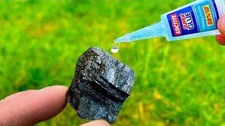 Mix Charcoal Powder and Super Glue - You Will be Amazed !