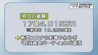 2022年の栃木県内における「政治資金収支報告書」が公開　パーティ増で収入も増加