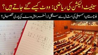 Senate elections explained: Mathematics Of Senate Election In Pakistan | Bilal Sajid