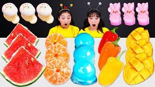 Fruit Jelly Tanghulu 과일 젤리 탕후루 먹방  BONI 보니