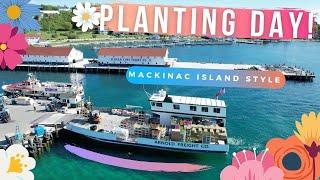 Planting Day on Mackinac Island