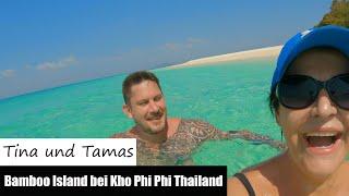 Bamboo Island bei Kho Phi Phi Thailand - Mann, hat der Mann schöne Beine!!