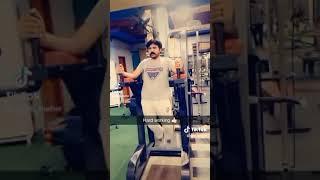 Accter and Model Mian Mohsin work out.....