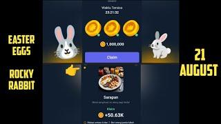 EASTER EGGS ROCKY RABBIT DAILY COMBO 21 AUGUST | KOMBO EASTER EGG HARIAN ROCKY RABBIT HARI INI