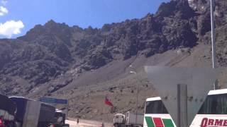 Argentina / Chile Andes Border Crossing (16/01/2014)