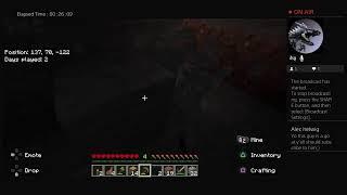 Minecraft hardcore live stream