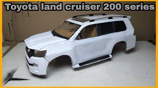 How to make Toyota Land cruiser 200 series (part1/3)- Cardboard DIY