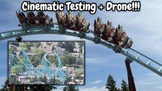 Canada's Wonderland Alpen Fury Cinematic testing + drone shots
