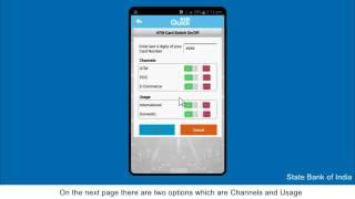 SBI Quick: Power to control your ATM Card at your Fingertips (Video Created as on November 2016)