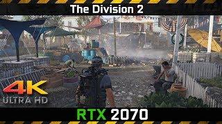 GeForce RTX 2070 vs The Division 2 | 4K Low & Ultra | FPS Benchmark (i7-9700K)