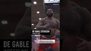Olympians who played in the NFL: DE Gable Stevenson (Wrestling)