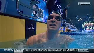 Ryan Murphy BREAKS American Record in 50 back | 2020 ISL Finals 2020