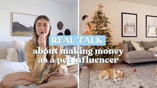 How to Monetize as a Pet Influencer + How Much Money I've Made/A Cozy Christmas Vlog