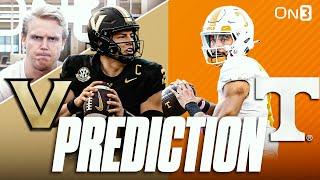 Tennessee Vols vs Vanderbilt PREDICTION & Preview | Nico Iamaleava, Heupel Playing For Playoff Spot