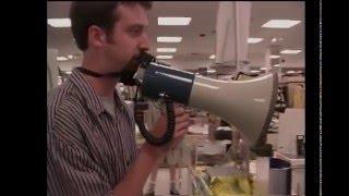 Tom Green using Megaphone in Store