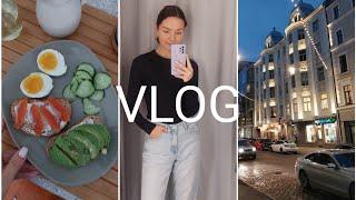 VLOG. Мои будни, Рига, маникюр, распаковка посылки, шопинг в H&M, Sinsay 