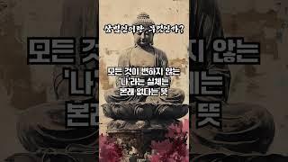 삼법인이란 무엇인가 #불교 #불교입문 #불교용어 #불교단어 #부처님 #스님 #절 #사찰 #삼법인 #제행무상 #제법무아 #일체개고