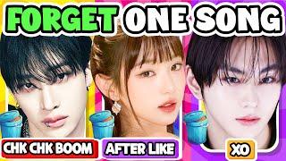 FORGET ONE SONG *FOREVER*  SAVE TWO, DROP ONE - KPOP GAME 2024