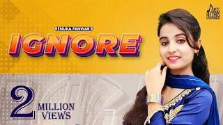 Ignore | (Official Video) | Renuka Panwar | Haryanvi Songs 2021 | Jass Records Entertainment