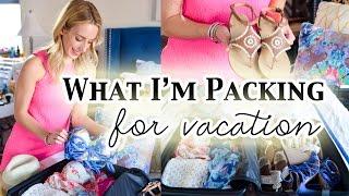 Katie's Bliss | What I'm Packing For Vacation!