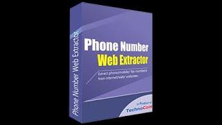 Cute Web Phone Number Extractor | How to extract Numbers online