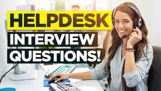 HELP DESK Interview Questions & Answers! (How to PASS a Help Desk or Desktop Support job Interview!)