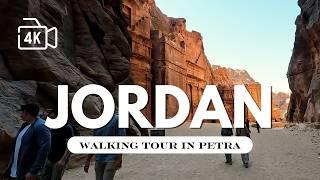 Walking Tour of Petra, Jordan in 4K | Explore the Ancient City of the Nabateans