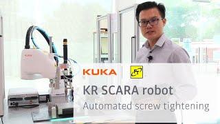 Future Tech automated screw tightening with the KR SCARA robot