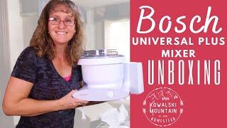 Unboxing NEW Bosch Universal Plus Mixer Deluxe Bundle | Initial Review for First Time User