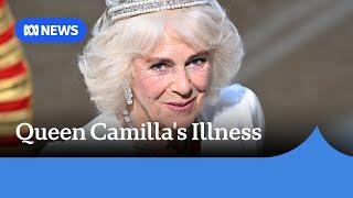 Queen Camilla withdraws from public duties due to illness | ABC News