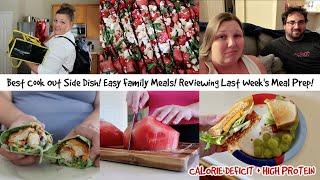 The BEST Cook Out Side Dish! Easy Family Meals | WEEKEND VLOG | Calorie Deficit Weight Loss Journey