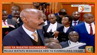 Elisha Ongoya to Prof. Tom Ojienda: We have a professor of law misbehaving at the bar