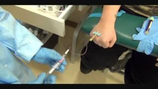 Butterfly Hand Phlebotomy Outside Vein Activation.wmv