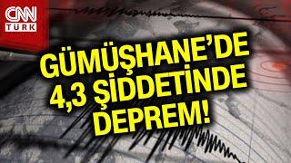 SON DAKİKA!  | Gümüşhane Kelkit'te 4,3 Şiddetinde Deprem Meydana Geldi! #Haber