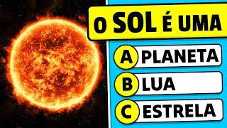 Quão bom é o seu CONHECIMENTO GERAL?  Faça este quiz de 50 PERGUNTAS para descobrir!