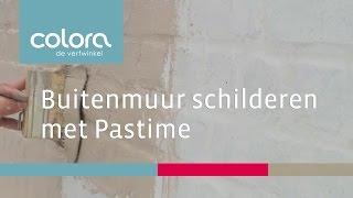 Hoe schilder ik een buitenmuur met Pastime?