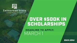 Community College Scholarships | Enterprise State Community College