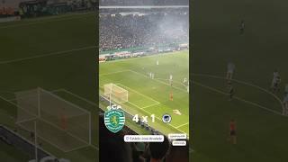 Gyökeres Goal vs Manchester City #mancity #gyokeres #sporting #championsleague #shortsfeed