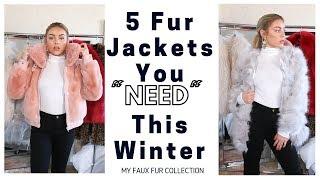 5 Fur Coats You NEED this Winter | My Faux Fur Collection