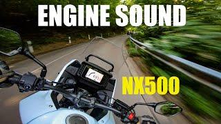 2024 Honda NX500 sound [RAW Onboard]