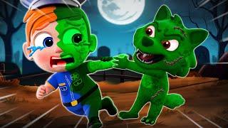 Police Officer VS Zombie Song + More Kids Song & Animals Sound Song | Nursery Rhymes