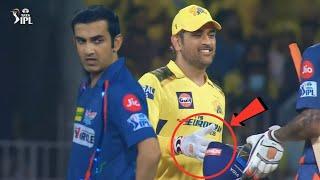 Gautam Gambhir did this insulting act, ignoring MS Dhoni who came to shake hands after CSK vs LSG