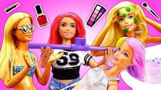 Кукла Барби в салоне красоты - Видео про игрушки для девочек с куклами Barbie - Все серии