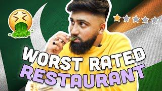 WORST RATED INDIAN/PAKISTANI RESTAURANT