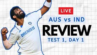  LIVE: 1st Test Day 1 Review #Aakashvani |  #AUSvsIND